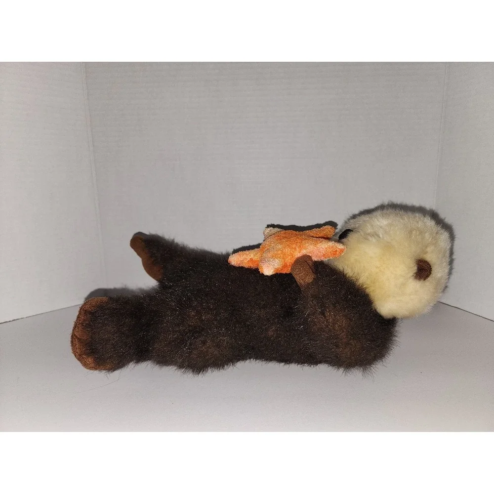 The Petting Zoo Otter with Starfish‎ Vintage Plush 1994